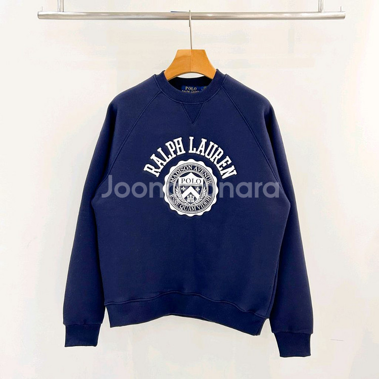 POLO 옥스포드 기모맨투맨--1