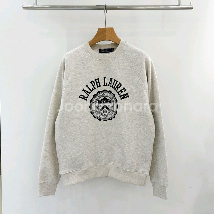 POLO 옥스포드 기모맨투맨--0