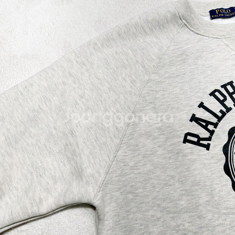 POLO 옥스포드 기모맨투맨--5