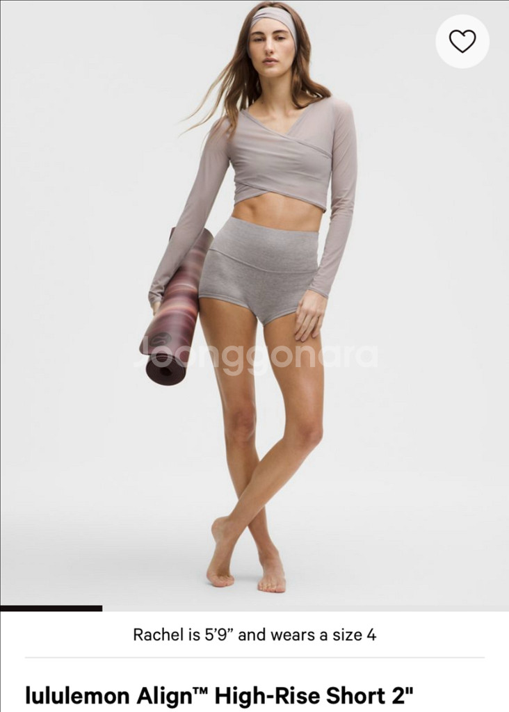 룰루레몬 바이커쇼츠 Align HR Short--0