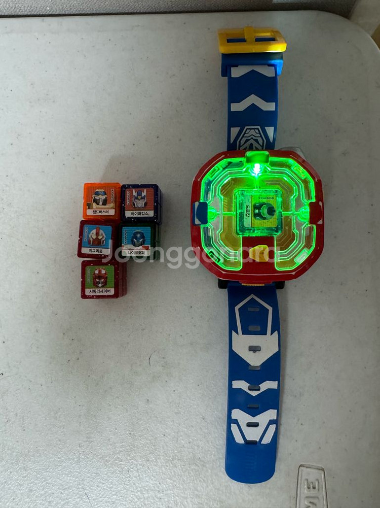 헬로카봇 큐브시계 (큐브 6개 포함)--0