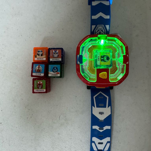 헬로카봇 큐브시계 (큐브 6개 포함)