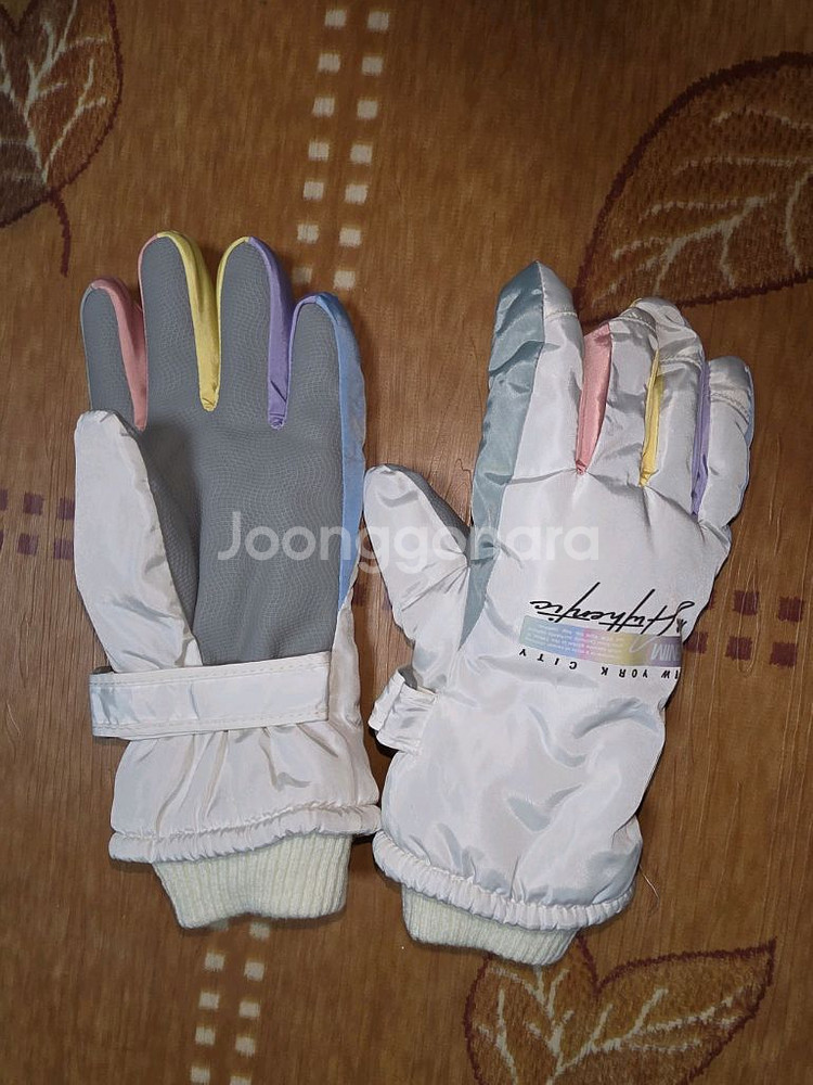 보드 ㅡNYC DENIM 패딩 스키 장갑--1