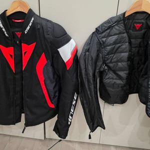 다이네즈 아브로5 텍스 자켓 검빨흰 46사이즈 + 등보