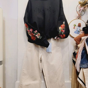 h connect 기모자수 맨투맨