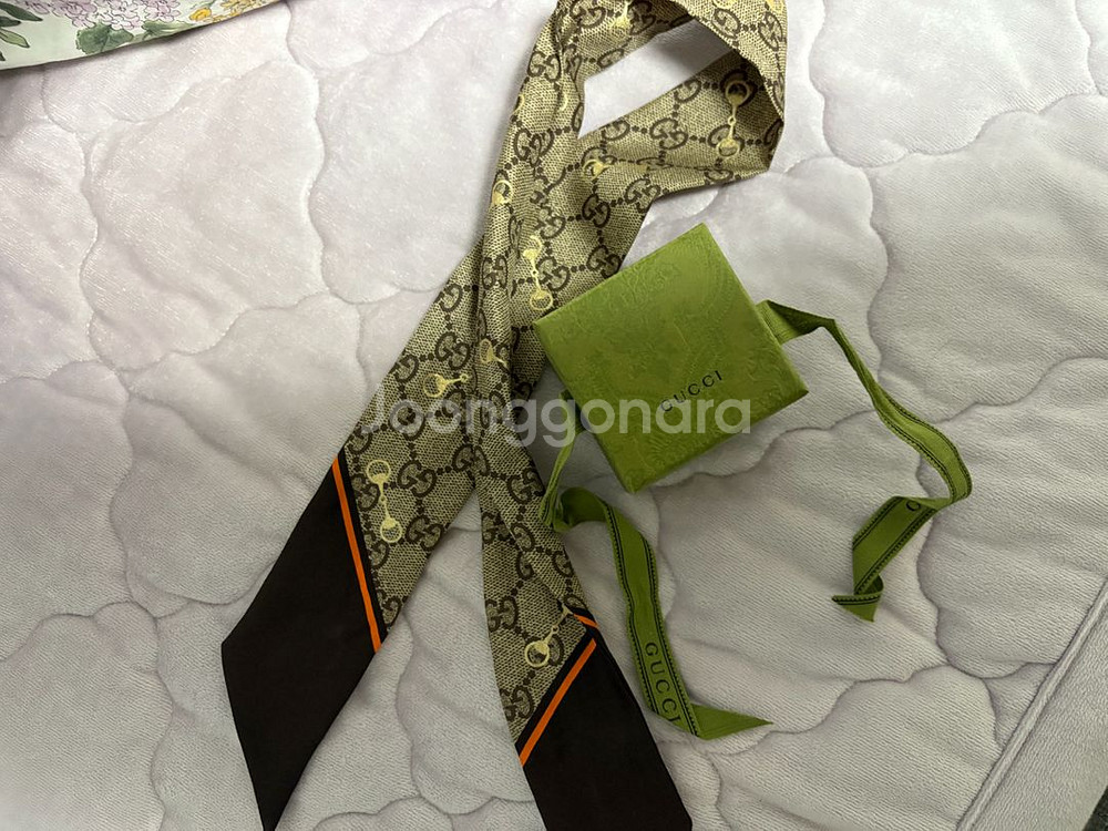 구찌 미니 스카프--0