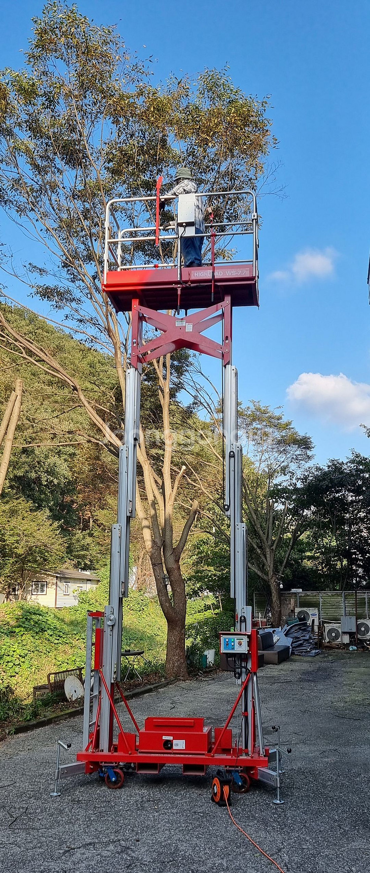 고소작업대 고소작업차 유압리프트 시저리프트 하이로드--3