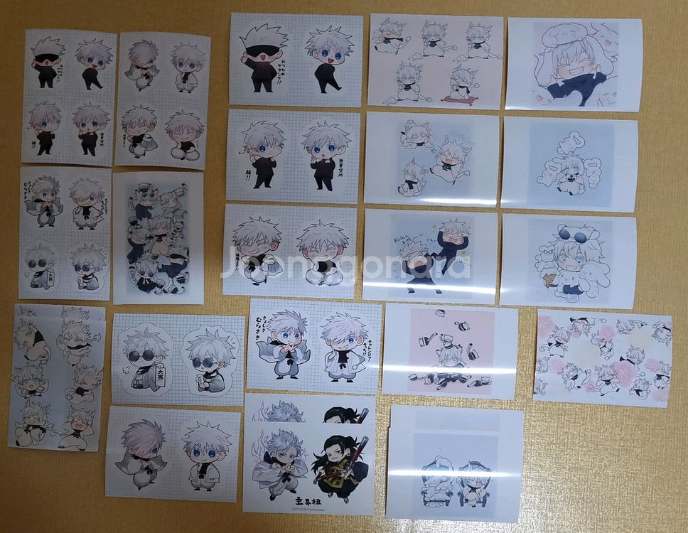 고죠 넷프리, 이메일님 고죠 등 고죠 비공식 굿즈 일괄--3