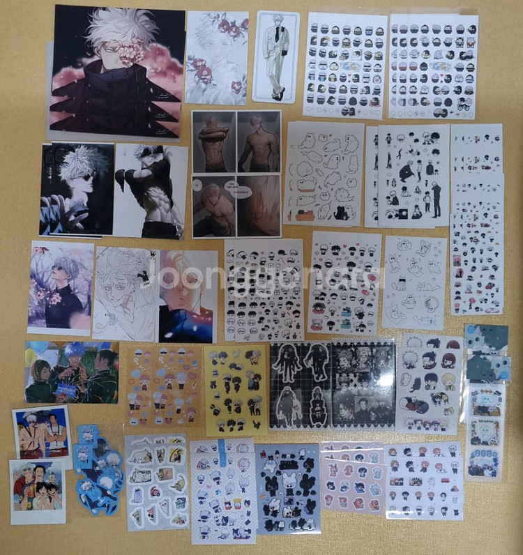 고죠 넷프리, 이메일님 고죠 등 고죠 비공식 굿즈 일괄--1