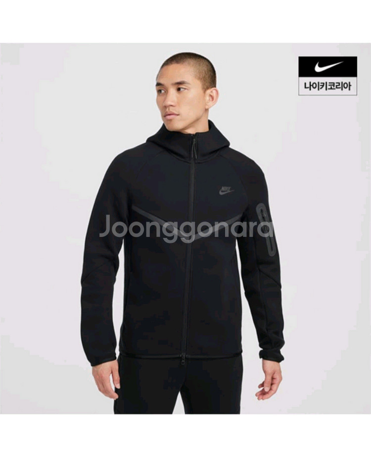 나이키 테크팩 후드집업 블랙 L사이즈입니다--0
