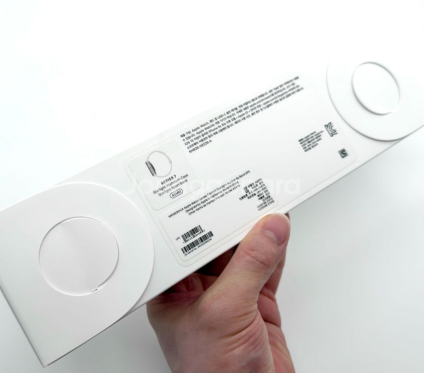 애플 워치 7 스타라이트 45mm GPS 알루미늄--3