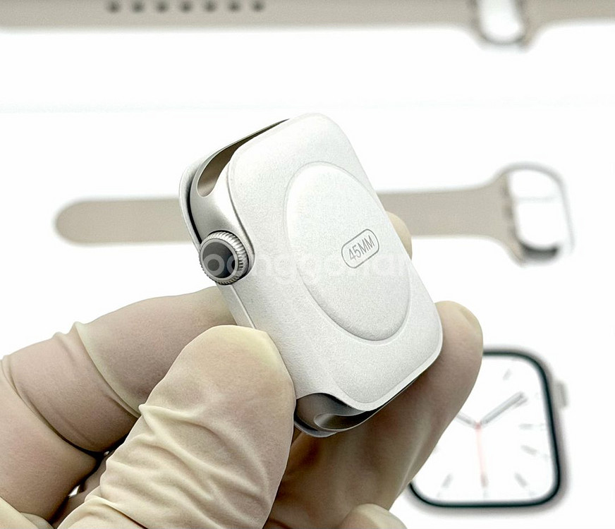 애플 워치 7 스타라이트 45mm GPS 알루미늄--4