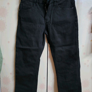 블랙 기모바지 28 새상품