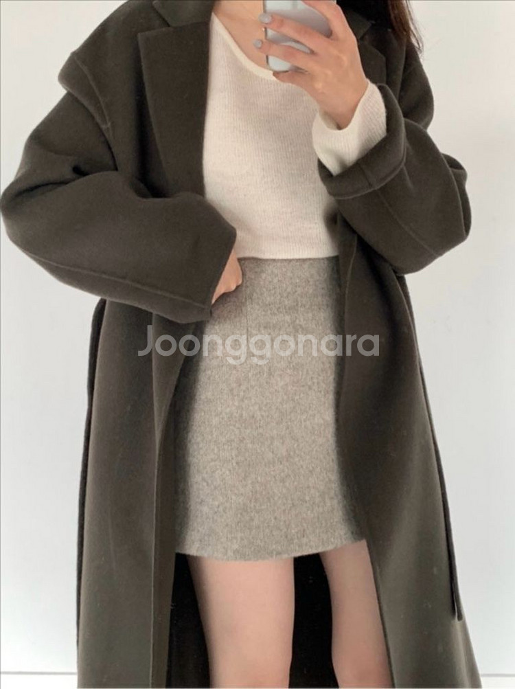 웨어웨더 wearweather 비비스커트 오트그레이 S--0