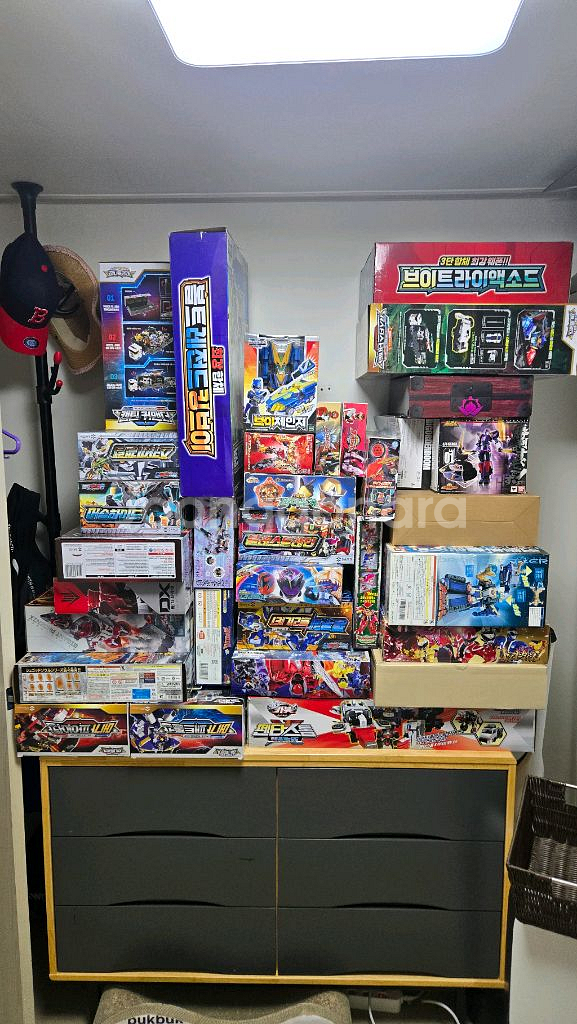 ㄱ슈퍼전대 메탈카드봇 미니특공대 브이레인저스 판매합니다--0