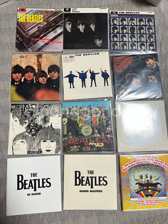 비틀즈 모노 리마스터 박스세트 한정판--1