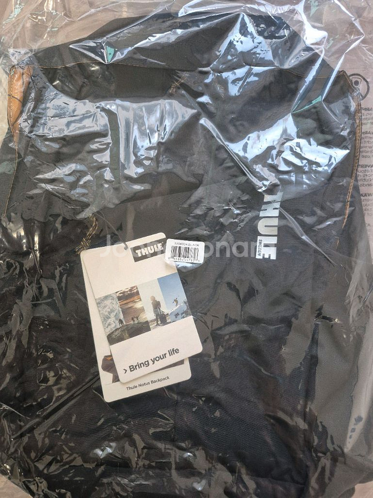 새상품 툴레 노투스 백팩 20L 블랙--2