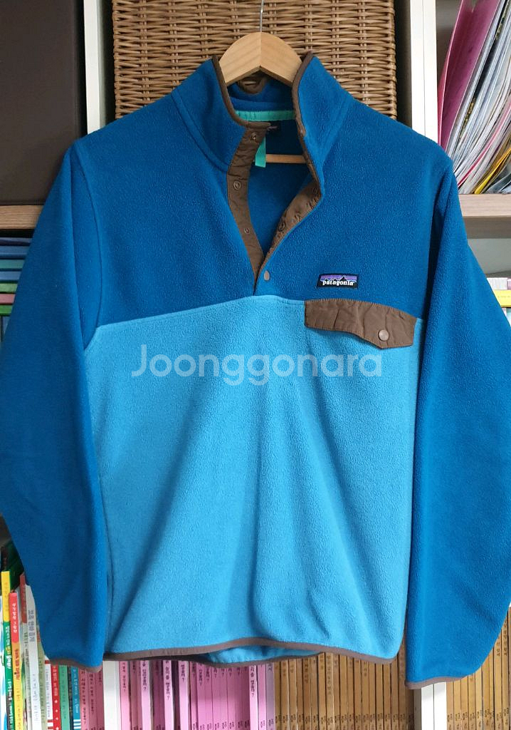 파타고니아 신칠라 스냅티 풀오버 언더워터블루 XS--2