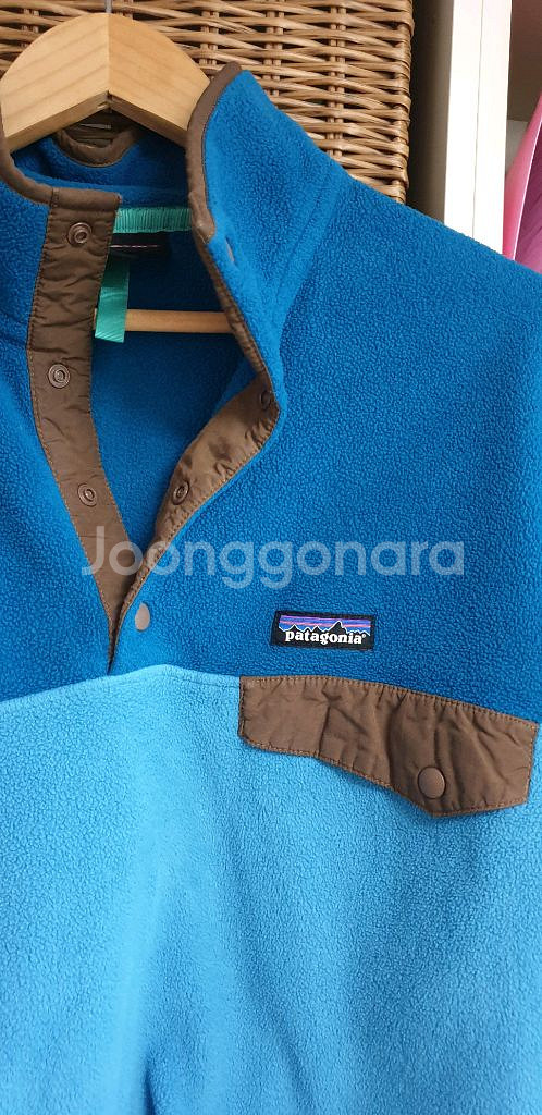 파타고니아 신칠라 스냅티 풀오버 언더워터블루 XS--5