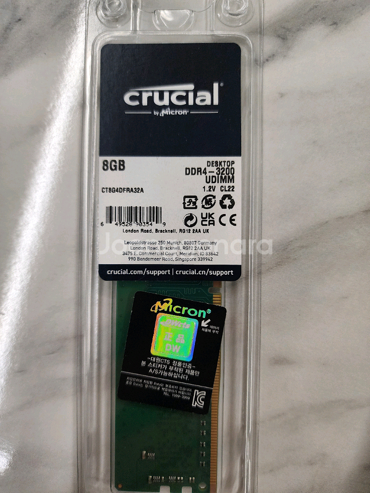 crucial ddr4 3200 8gb 램 팝니다.--0
