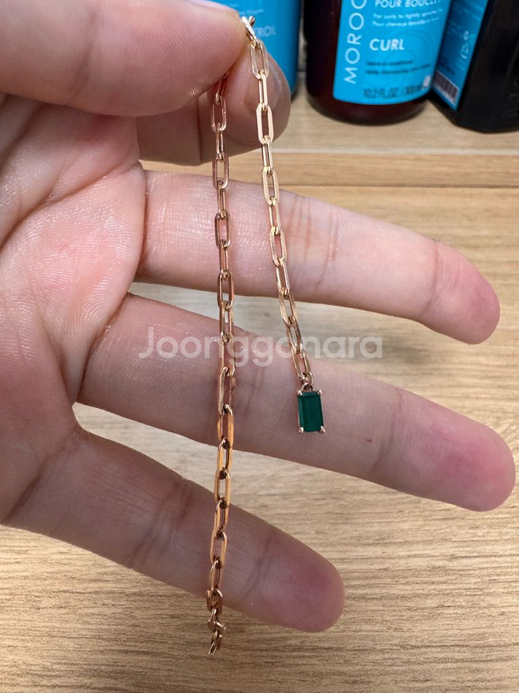 디디에두보 14k 로즈골드 팔찌--1