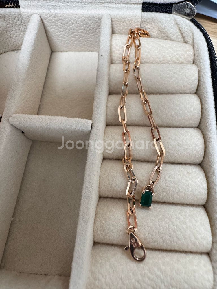 디디에두보 14k 로즈골드 팔찌--0