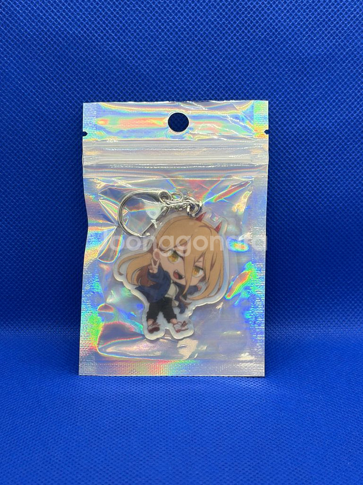 체인소맨 파워 키링 새상품 미개봉--0