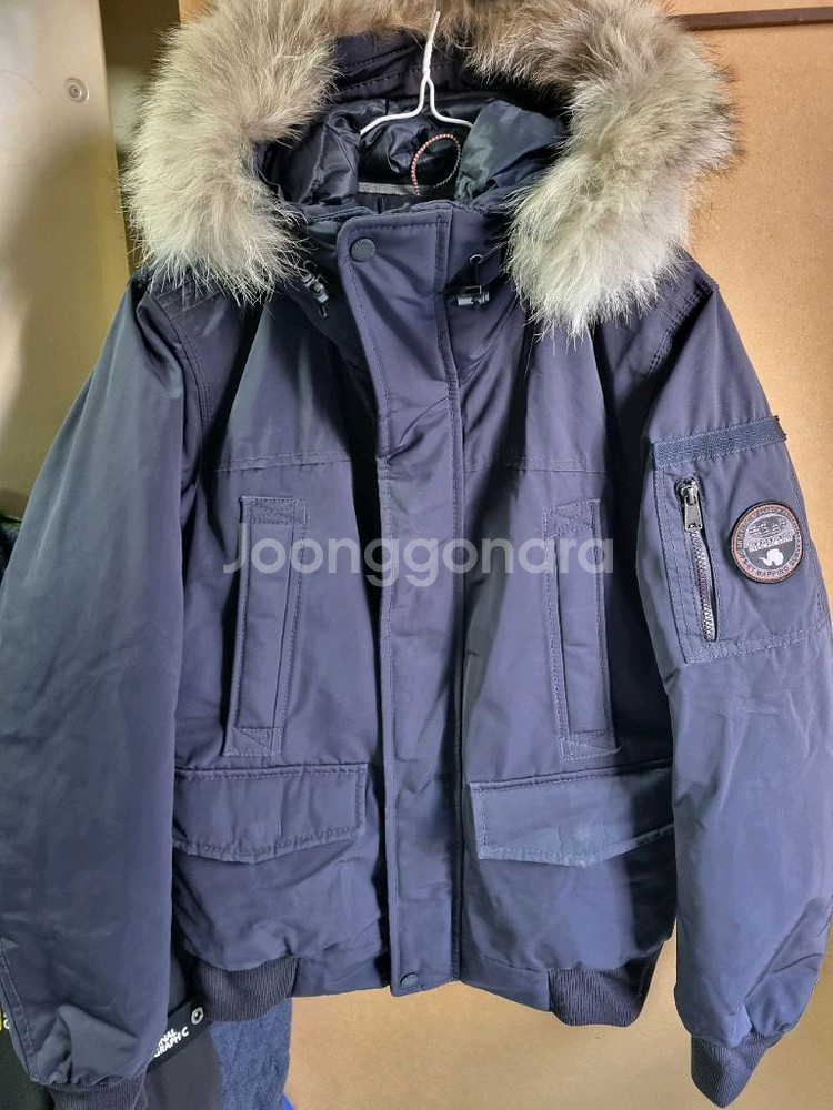 나파피리 남성 후디 다운패딩--0