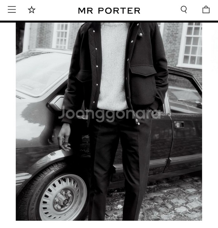 브루넬로쿠치넬리 윈터 캐시미어 봄버 자켓--2