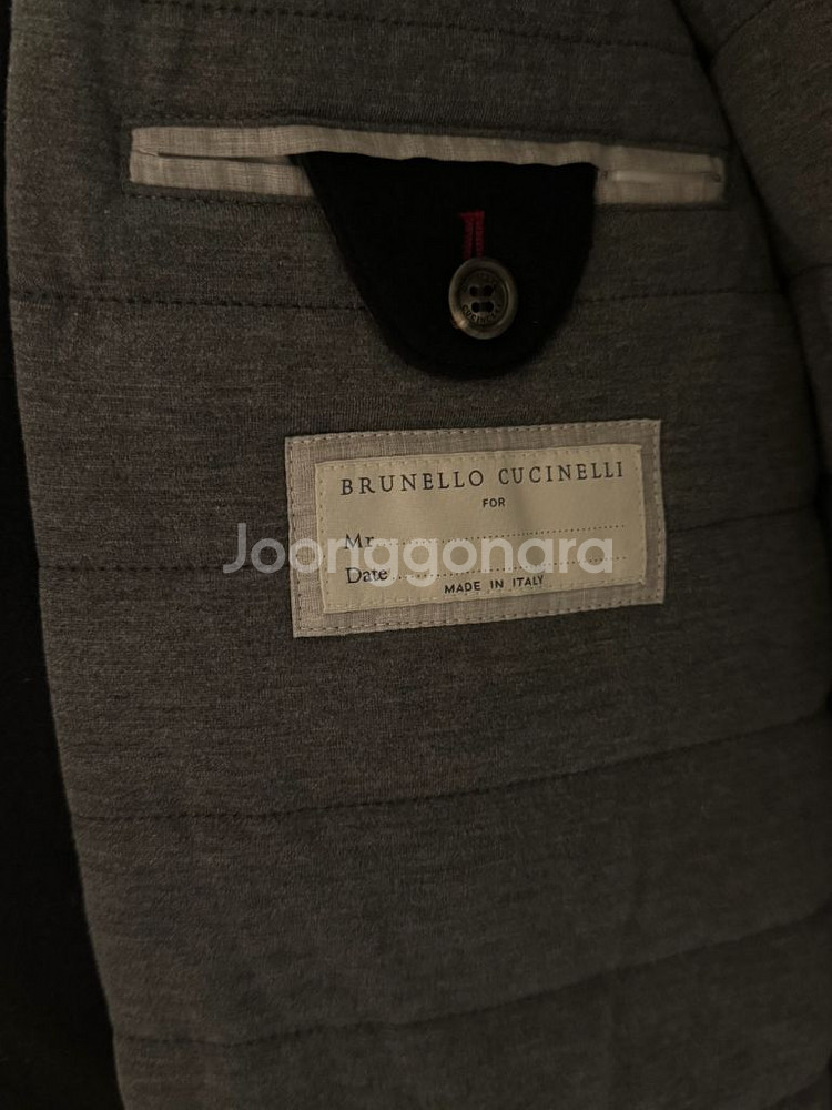 브루넬로쿠치넬리 윈터 캐시미어 봄버 자켓--9