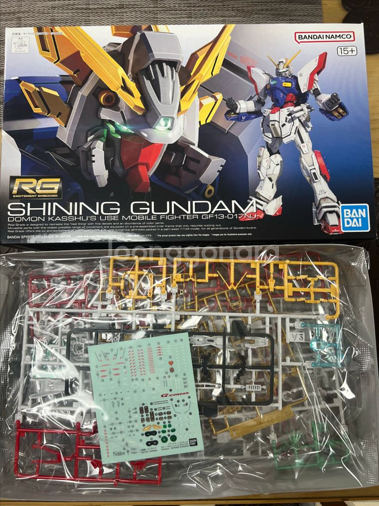 반다이 rg 아카츠키 샤이닝 어스트레이 아마츠 미나 등--1