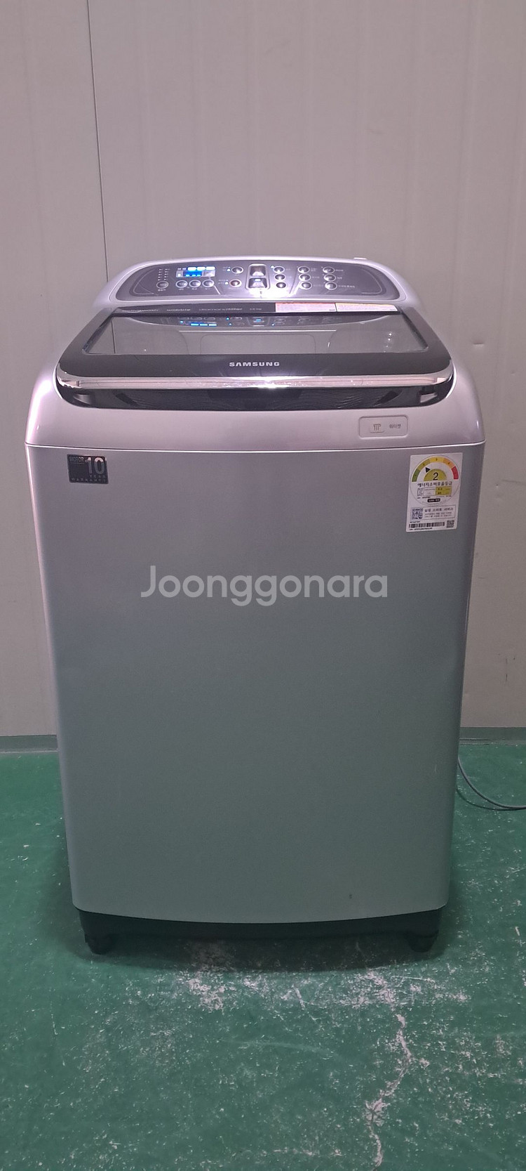 2732 삼성 16KG 통돌이세탁기(메탈실버)--0