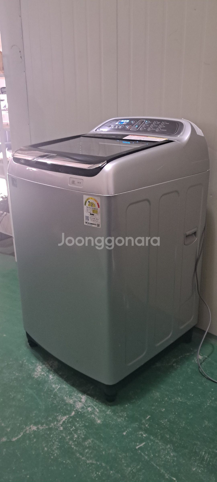 2732 삼성 16KG 통돌이세탁기(메탈실버)--2