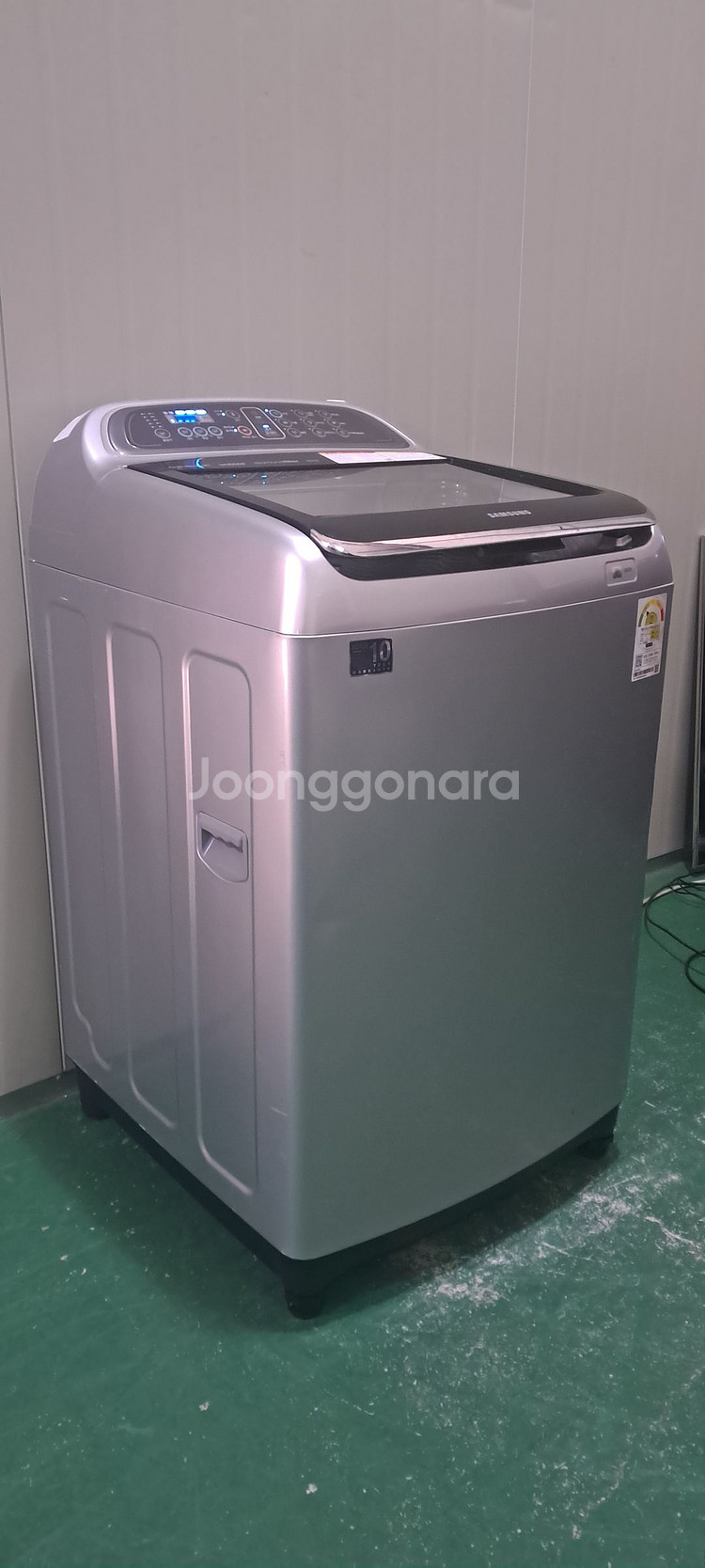 2732 삼성 16KG 통돌이세탁기(메탈실버)--1