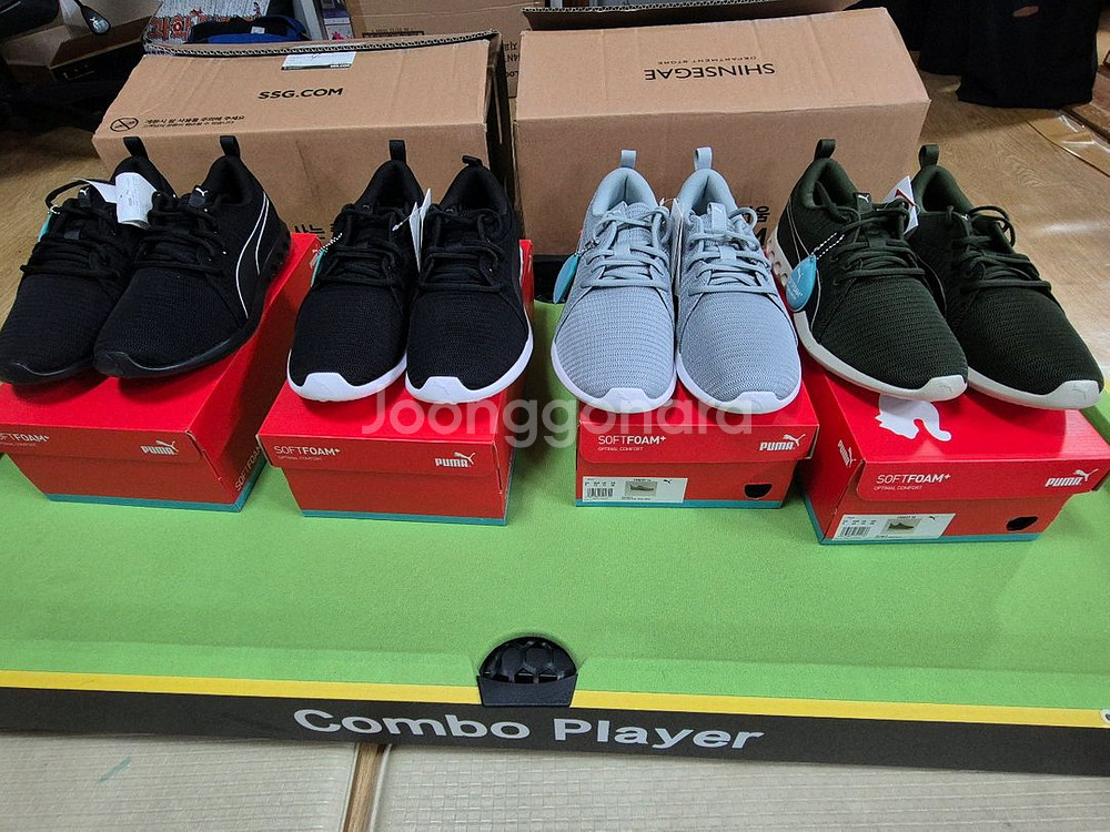 신품 푸마 칼슨2 남성 운동화, 사이즈 275, 280--0