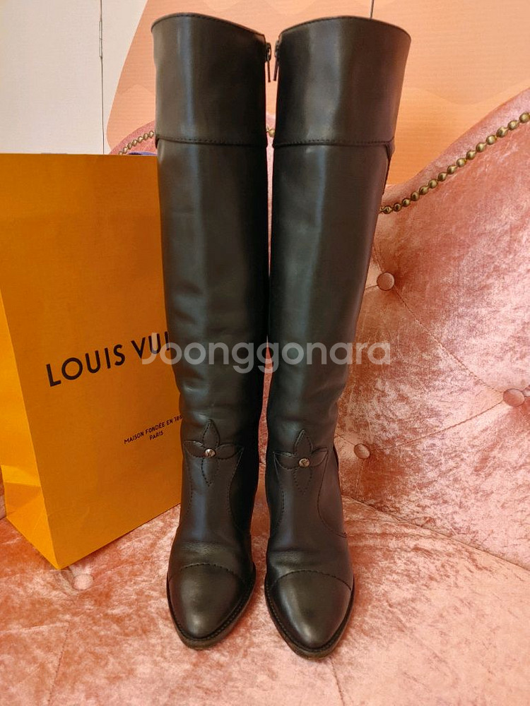 정품- 루이비통 롱부츠--1