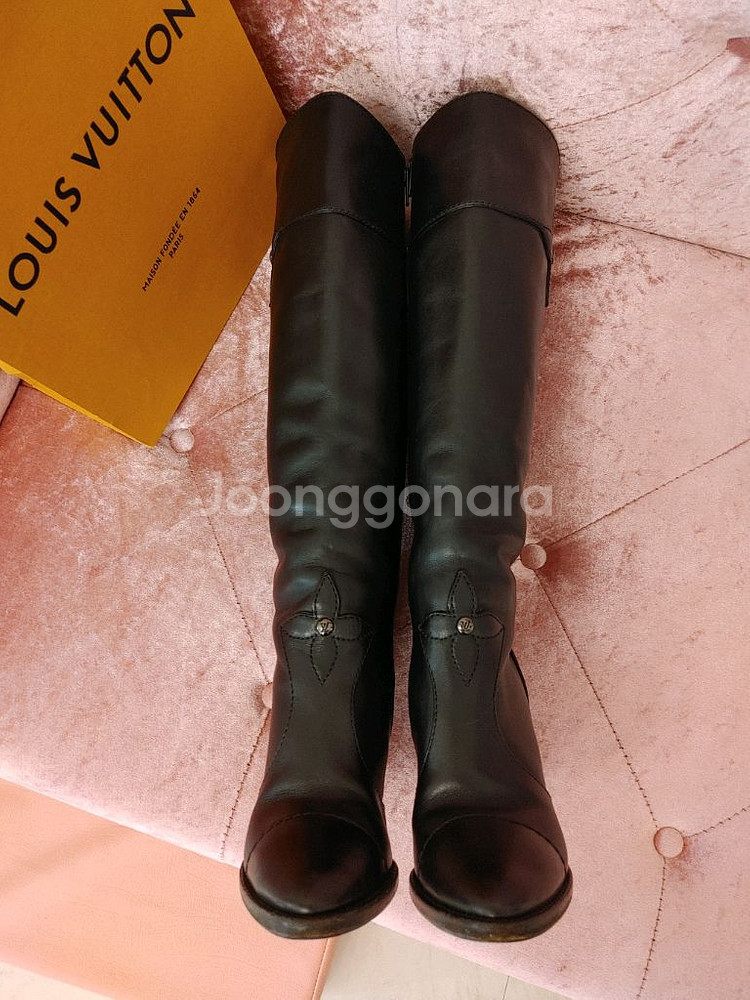 정품- 루이비통 롱부츠--5