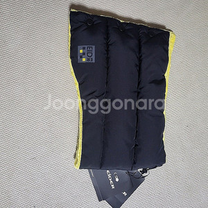 아이더 키즈 패딩 넥게이터 (미사용)--택포 1만원