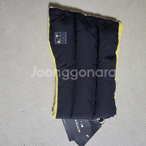 아이더 키즈 패딩 넥게이터 (미사용)--택포 1만원