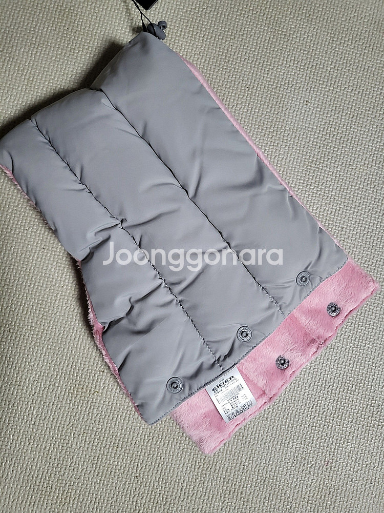 아이더 키즈 패딩 넥게이터 (미사용)--택포 1만원--5