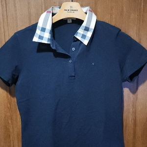 정품 버버리 여성 폴로티 m