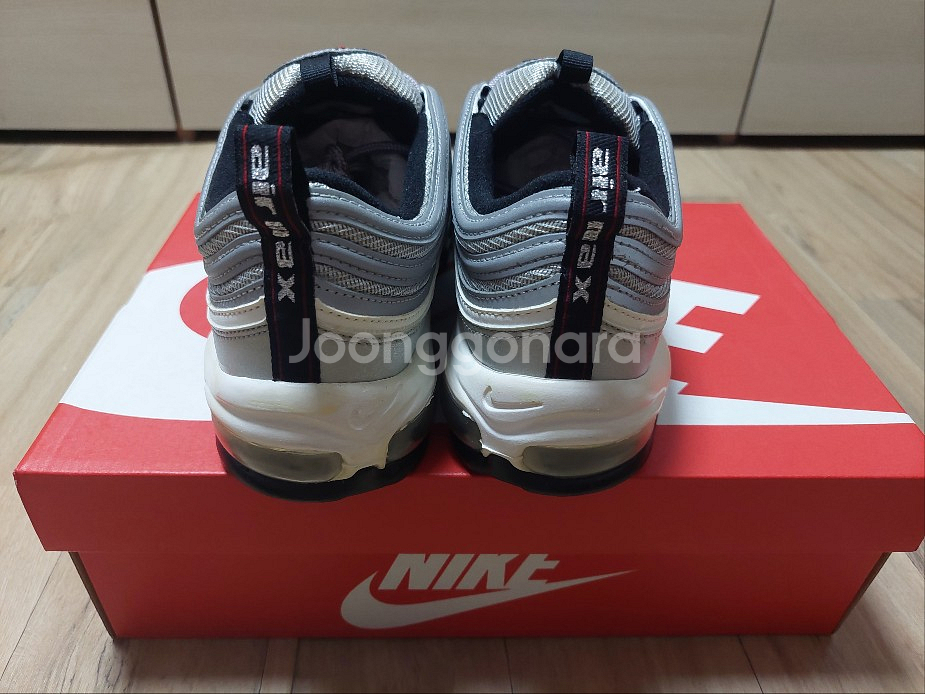 [새상품][280]나이키 에어맥스97 실버불렛2017--4
