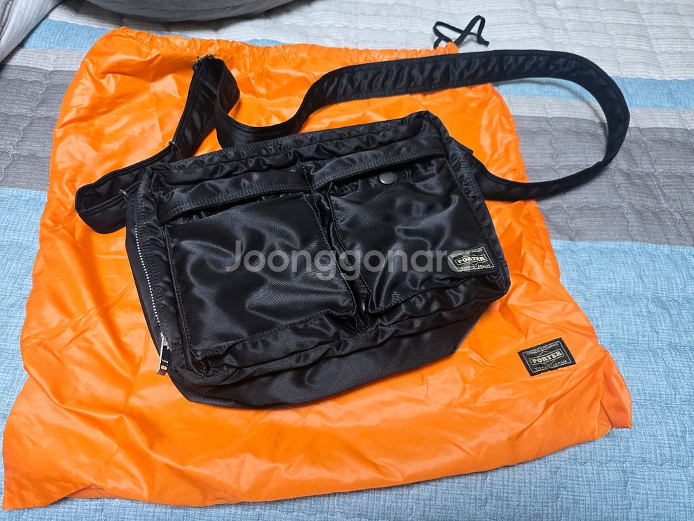 포터 올뉴 탱커 슬링백 라지--0