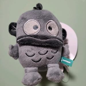 산리오 애쉬모노크롬 한교동 블랙 키링인형