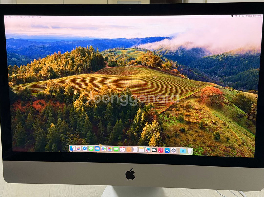2020년 아이맥 27형, i5/8GB/SSD 512G--0