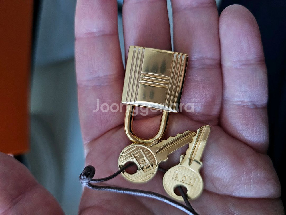 에르메스 피코탄 22 블랙금장--3