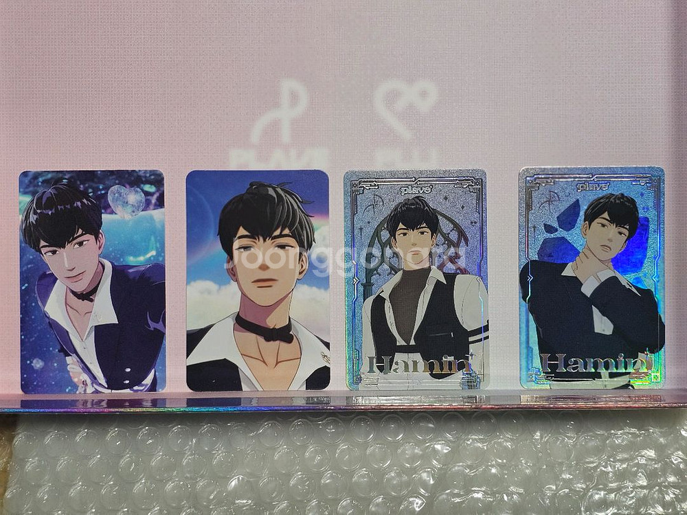 플레이브 W4L 하민 포카 미공포포함 판매--0