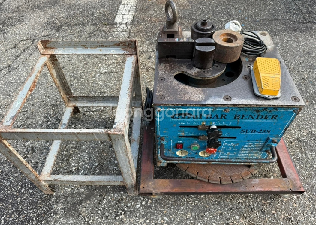 서울 SUB-25S 철근밴딩기 (철근절곡기)--0