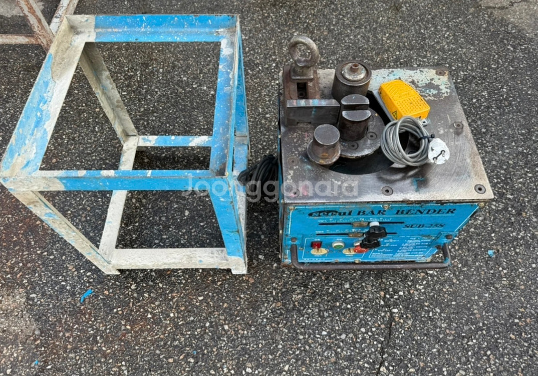 서울 SUB-25S 철근밴딩기 (철근절곡기)--3