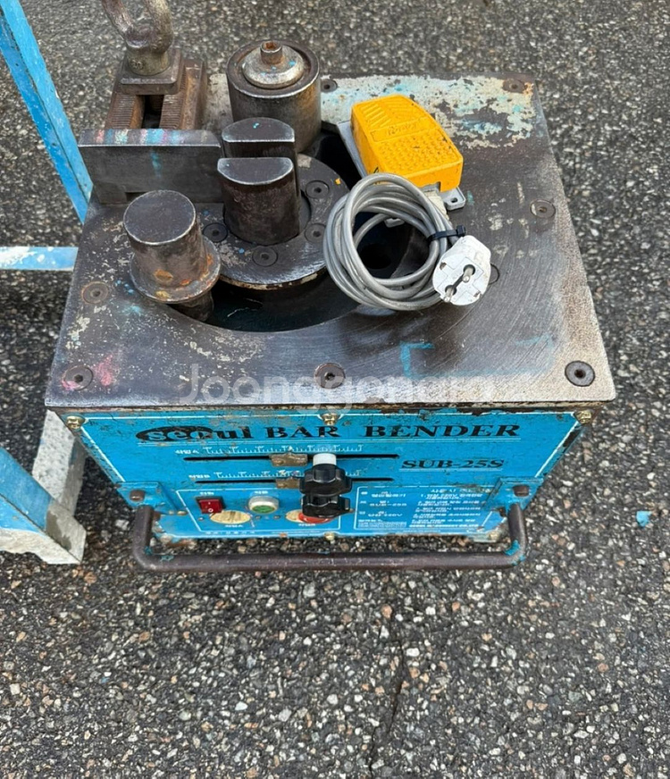 서울 SUB-25S 철근밴딩기 (철근절곡기)--4